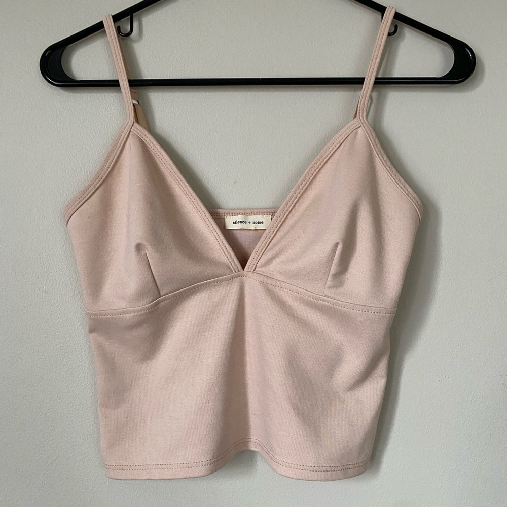 Urban Outfitters - silence + noise - Pink Crop Top tank - Medium